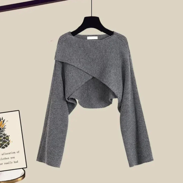 Aria | Cashmere Langarmet Sett I Tre Deler