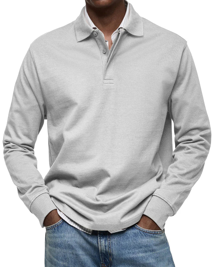 Benno™ | Uformell Langermet Poloskjorte