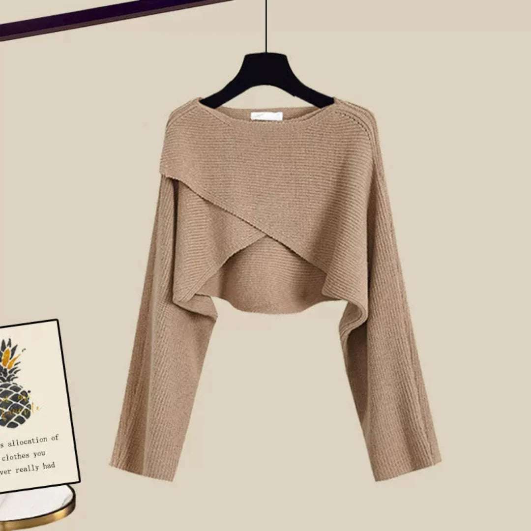 Aria | Cashmere Langarmet Sett I Tre Deler